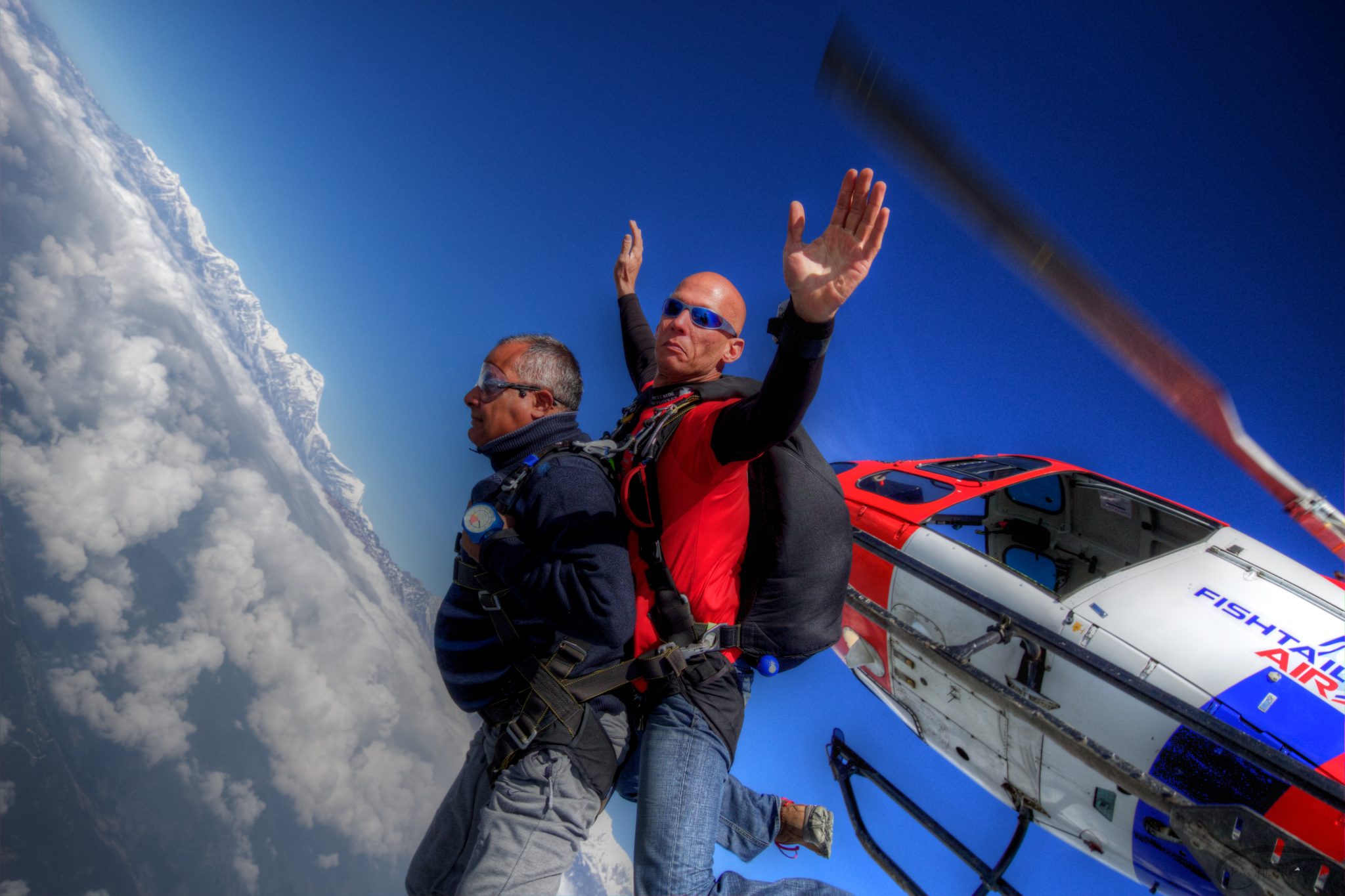 Skydiving – a new adventure in Pokhara.